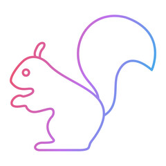 Squirrel Icon Design