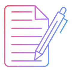 Contract Icon Design