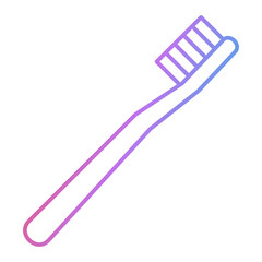 Tooth Brush Icon Design