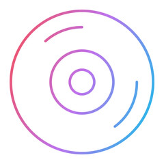 Compact Disk Icon Design