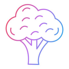 Broccoli Icon Design