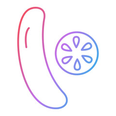 Cucumber Icon Design