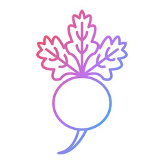 Beet Icon Design