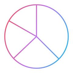 Pie Chart Icon Design