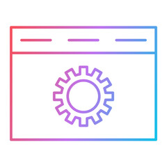 Browser Setting Icon Design