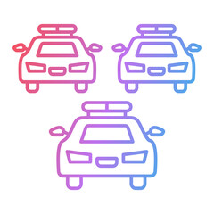 Police Squad Icon Design