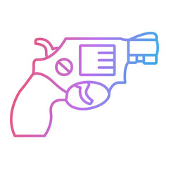 Revolver Icon Design