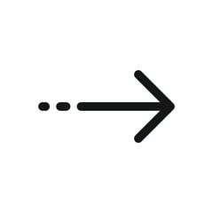 Arrow for web, symbol, icon