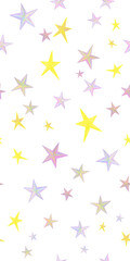 Obraz premium seamless patterns with stars