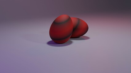 easter eggs background