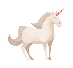 Unicorn Flat Illustration