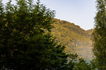 La chapelle Sainte-Foy, étape du pèlerinage sur le chemin de Saint Jacques de Compostelle, Conques, Aveyron, Occitanie, France