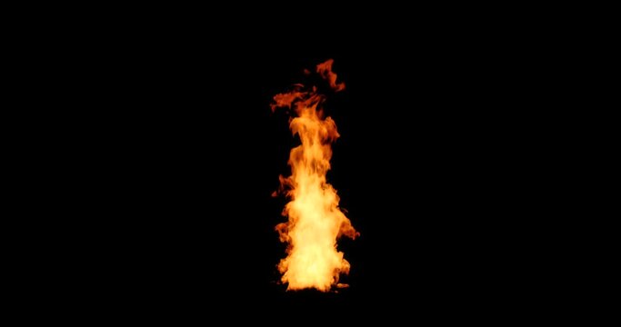 30 Frames looping fire
black background