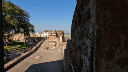 Fototapeta na wymiar Inside the forts of India