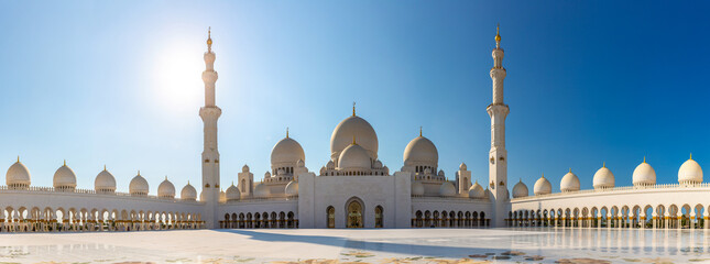 Fototapeta Sheikh Zayed Grand Mosque in Abu Dhabi obraz