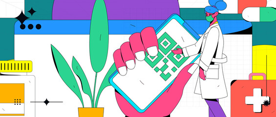 Doctor epidemic prevention and anti epidemic flat vector concept operation illustration
