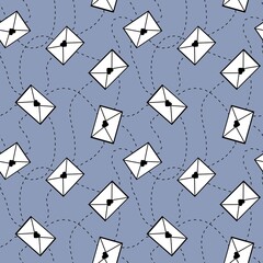 Seamless letters pattern for textiles and packaging and gifts and cards and linens and kids and wrapping paper