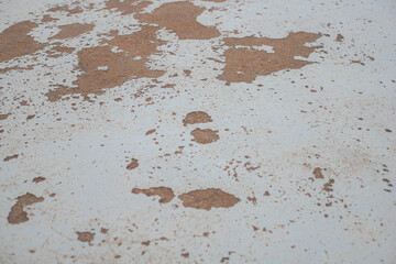 Photography of concrete surface texture with rust and abstract.