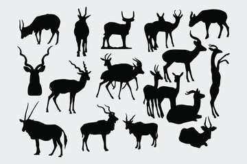 0022_Antelope_silhouette