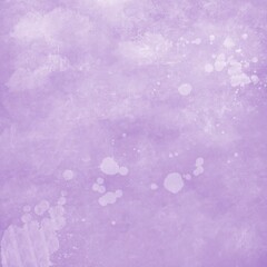 Old vintage violet texture with white paint drops.