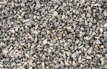 Texture of shale fine gray rubble