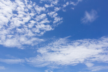 white cloud in blue sky