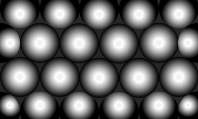 eggs on black background