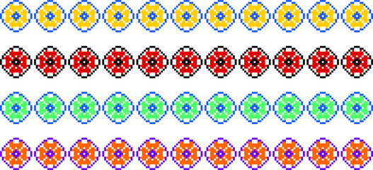ukrainian national ornament texture background pattern