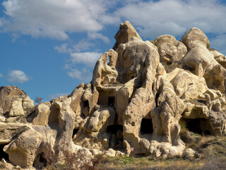 Goreme Open Air Museum in Goreme, Cappadocia - Nevsehir, Turkey.