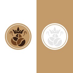 coffee bean icon vector illustration