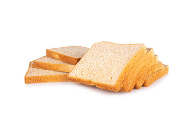 bread isolated on white background