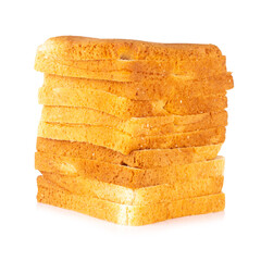 bread isolated on white background