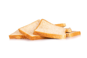 bread isolated on white background