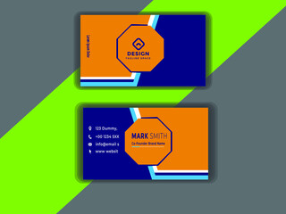 Vector Modern Creative and Clean Business Card Template, Visiting cards design