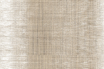 Minimal ecru beige jute wavy stripe texture pattern. Two tone washed out  decor background. Modern rustic brown sand color design. Seamless striped distress pattern for shabby chic coastal living. - obrazy, fototapety, plakaty