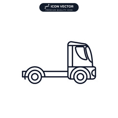 car icon symbol template for graphic and web design collection logo vector illustration