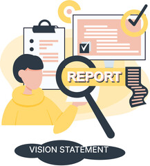 Vision statement, description of main business idea, business format, advantage over competitors. Company mission, intelligence, planning, sales management data, biz research, strategic development