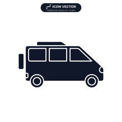 car icon symbol template for graphic and web design collection logo vector illustration