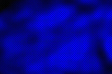 blue gradient halftone background. dots halftone blue and black color pattern gradient texture with technology digital background.