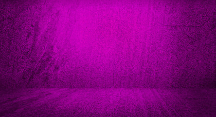bright purple slate empty room with light from above used for background and display your product....