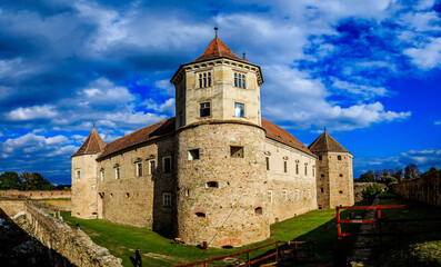 Obraz premium Fagaras Citadel in Brasov, Romania - a historical monument