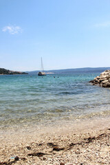 Beautiful view of Croatian beaches.