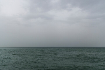 clouds over sea