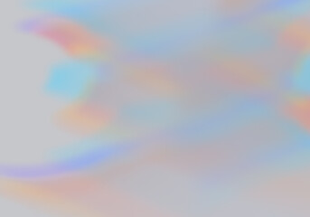 Blurred holographic colorful rainbow background.