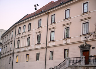 Historic architecture in Ljubljana