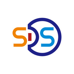 SDS vector logo illustration symbol