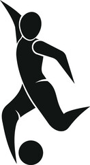 Football Player Soccer Ball Premier League Goal Athlete Sport High School College