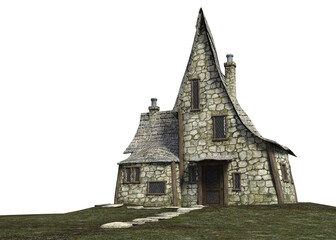 3D Abstract witch house