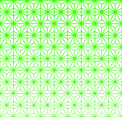 Green halftone pattern on white background. Linear halftone backdrop. Isolated vector illustration on white background.
