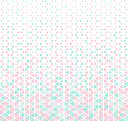 Colorful halftone pattern on white background. Linear halftone backdrop. Isolated vector illustration on white background.